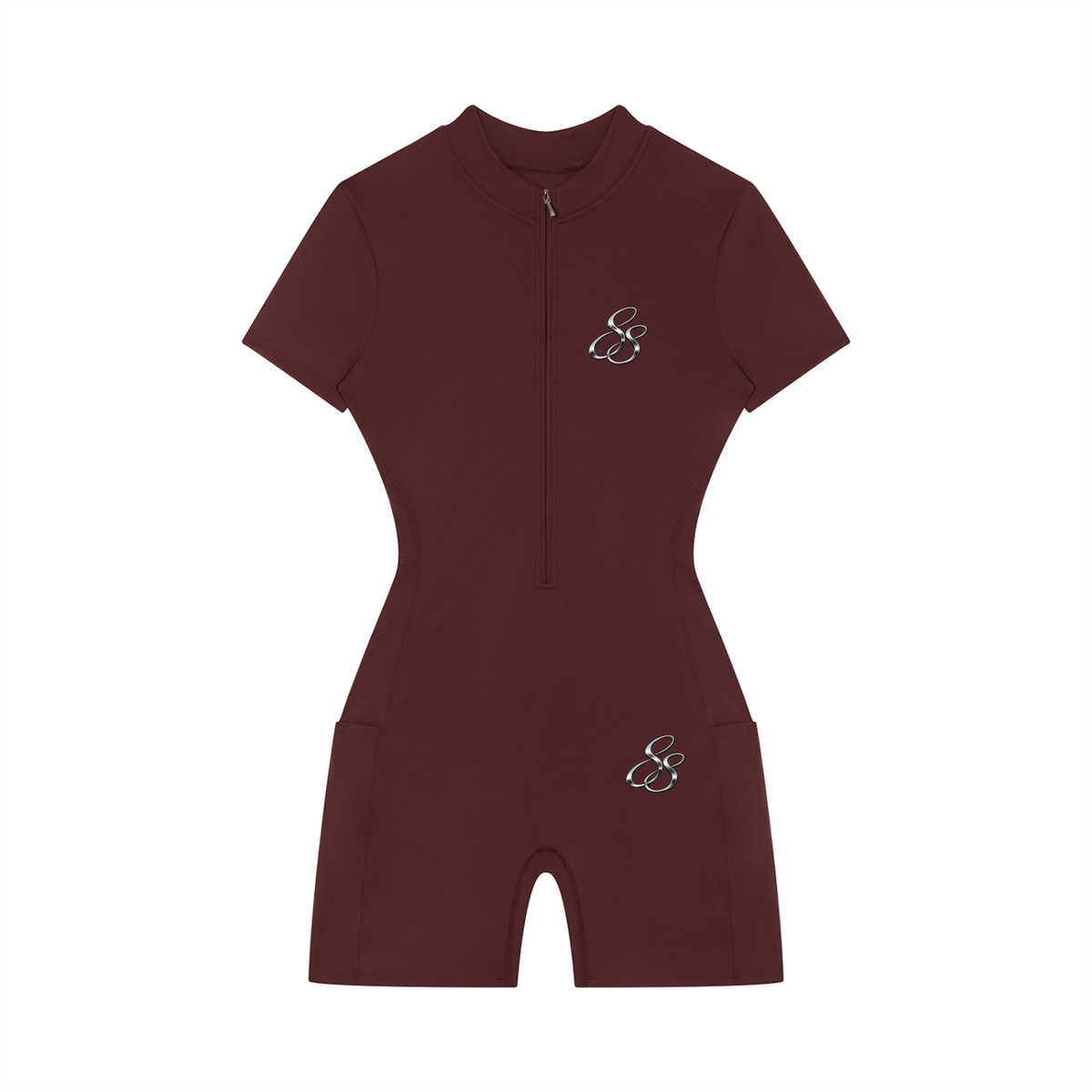 Wine-Red SlixkSuit