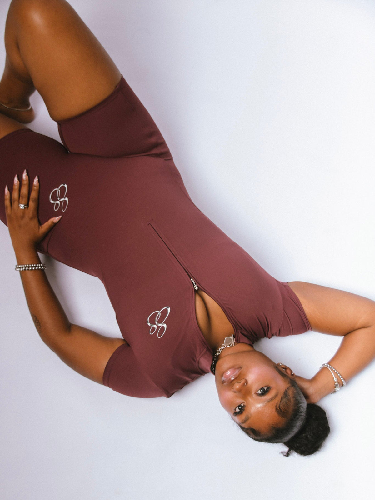 Wine-Red SlixkSuit